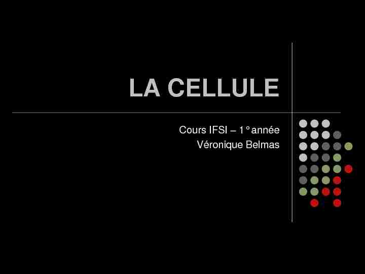 [PDF] LA CELLULE - CH Carcassonne