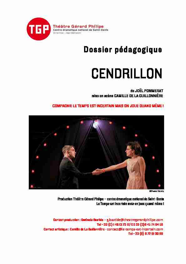 [PDF] CENDRILLON