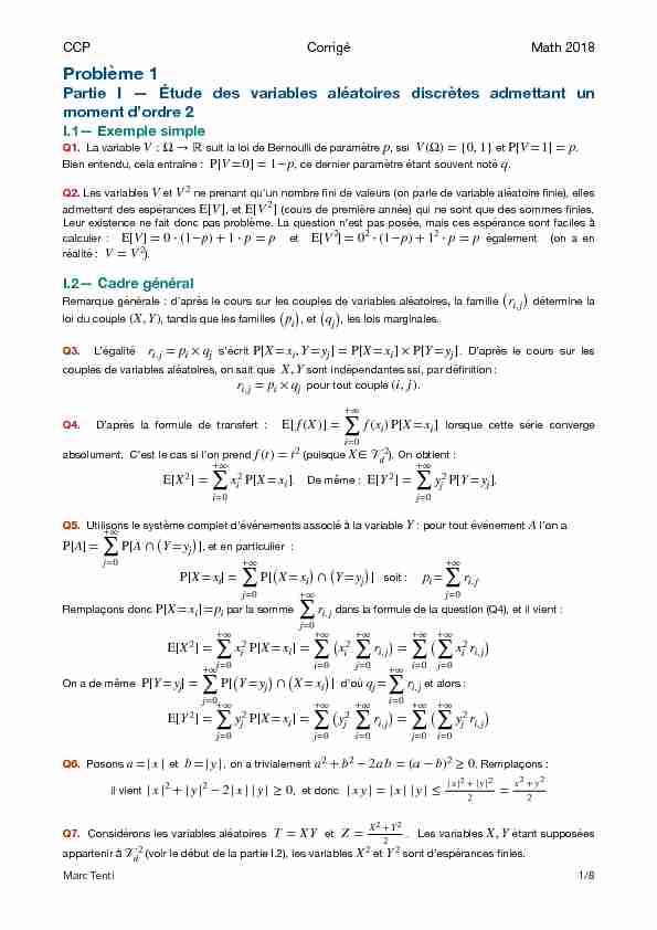 CCP TSI Math 2018 corrigé.pages