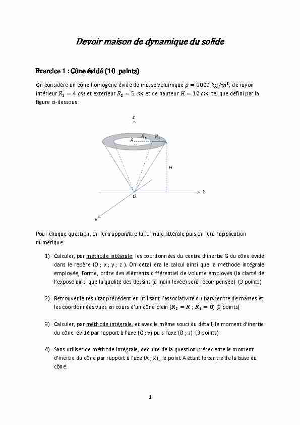 [PDF] Devoir maison de dynamique du solide