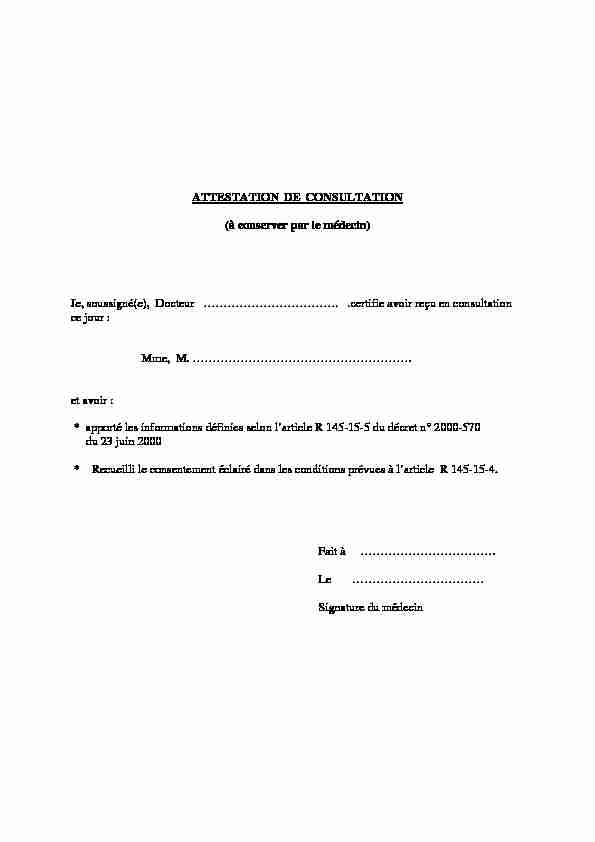 [PDF] Attestation consultation
