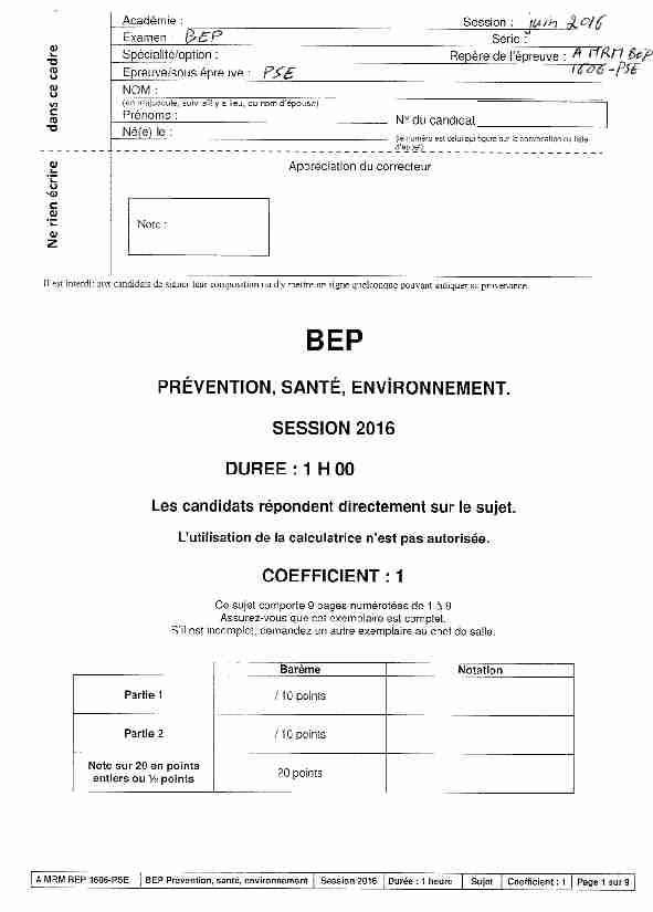 [PDF] pse_bep_2016_sujetpdf - Biotechno pour les profs