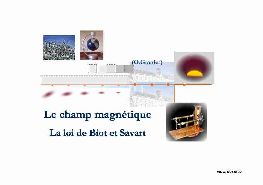 [PDF] Le champ magnétique - Unisciel