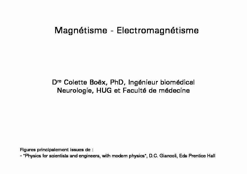 [PDF] Magnétisme - Electromagnétisme