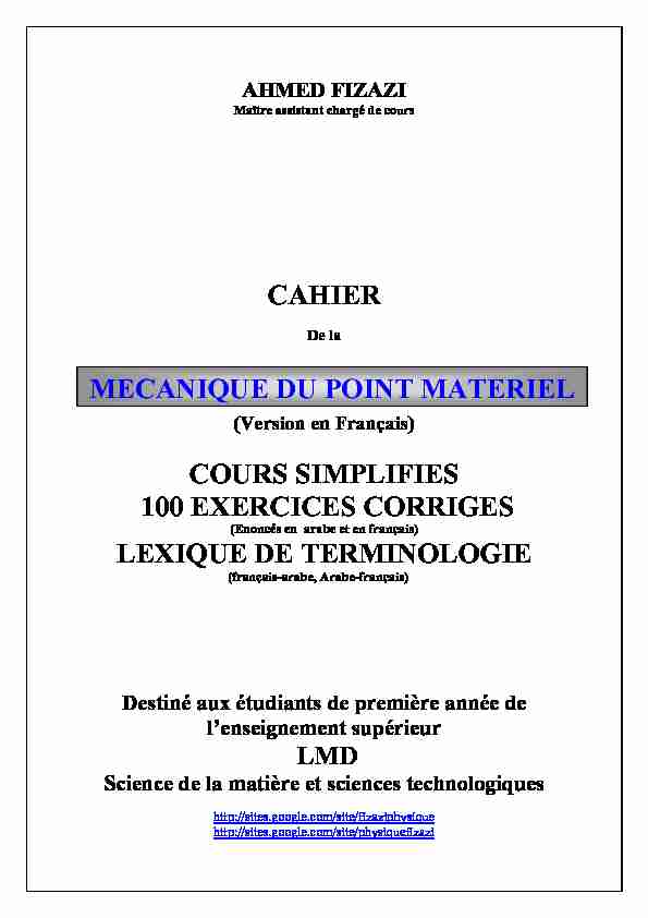 [PDF] CAHIER COURS SIMPLIFIES 100 EXERCICES CORRIGES