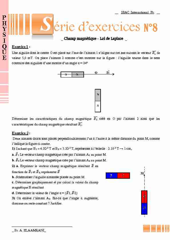 [PDF] le-champ-magnetique-exercices-non-corriges-1pdf - AlloSchool