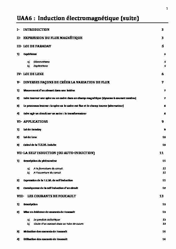[PDF] UAA6 : Induction électromagnétique (suite)