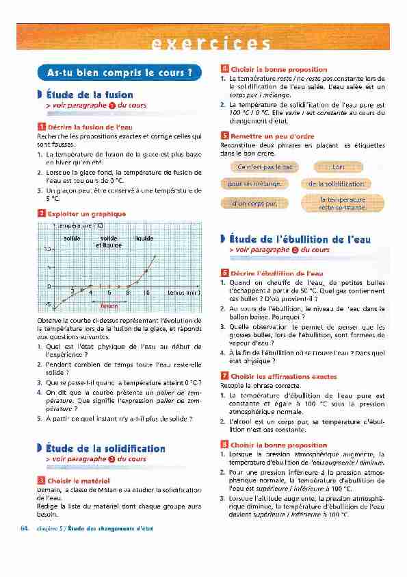 [PDF] C5-ETUDE DES CHANGEMENTS DETAT_Exercices-Livre