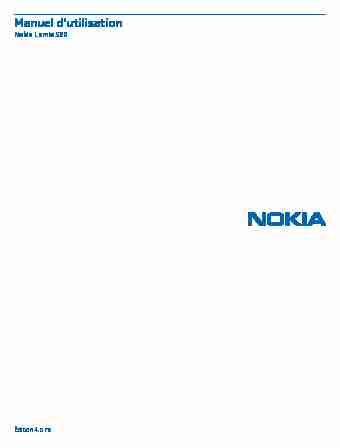Manuel dutilisation Nokia Lumia 520