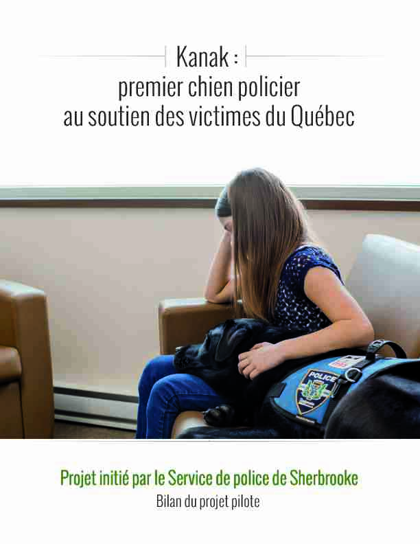 Kanak : premier chien policier au soutien des victimes du Québec
