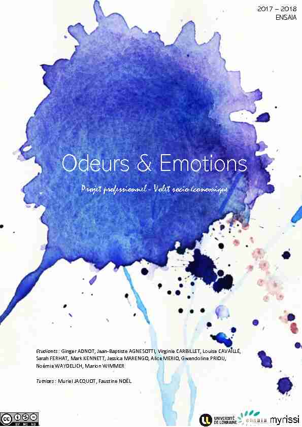 Odeurs & Emotions