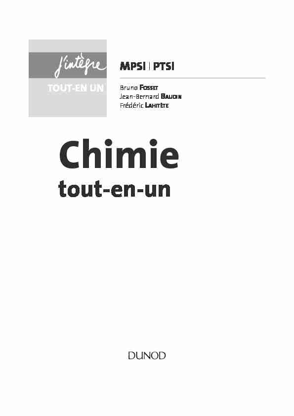 [PDF] Chimie Tout-en-un MPSI-PTSI - WordPresscom
