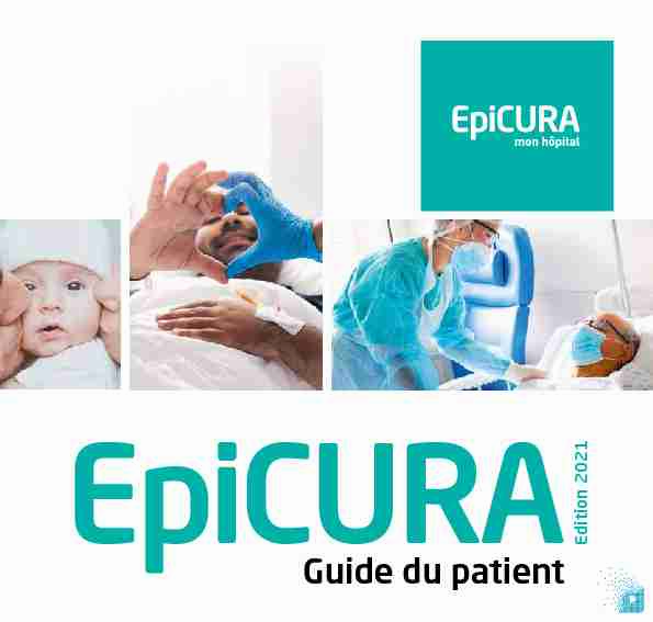EpiCURA - Guide du patient