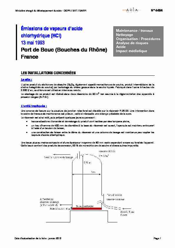 [PDF] Émissions de vapeurs dacide chlorhydrique (HCl) 13 mai  - ARIA