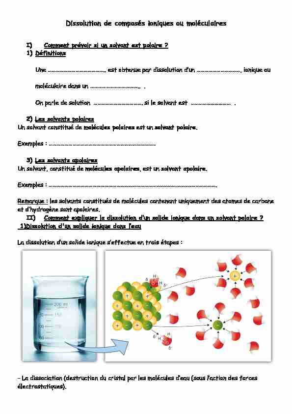 [PDF] Dissolution de composés ioniques ou moléculaires
