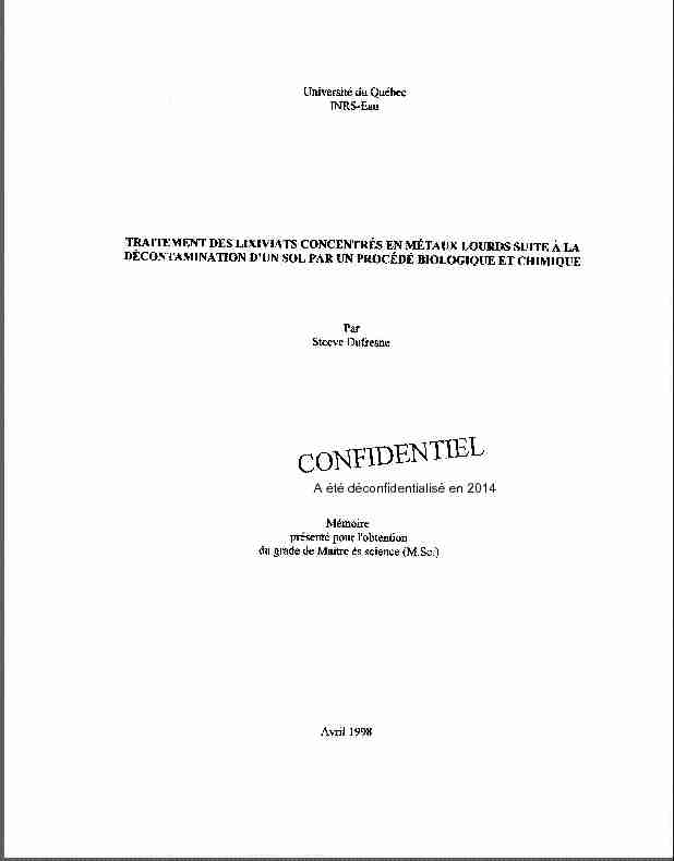 [PDF] CONFIDENTIEL - Espace INRS