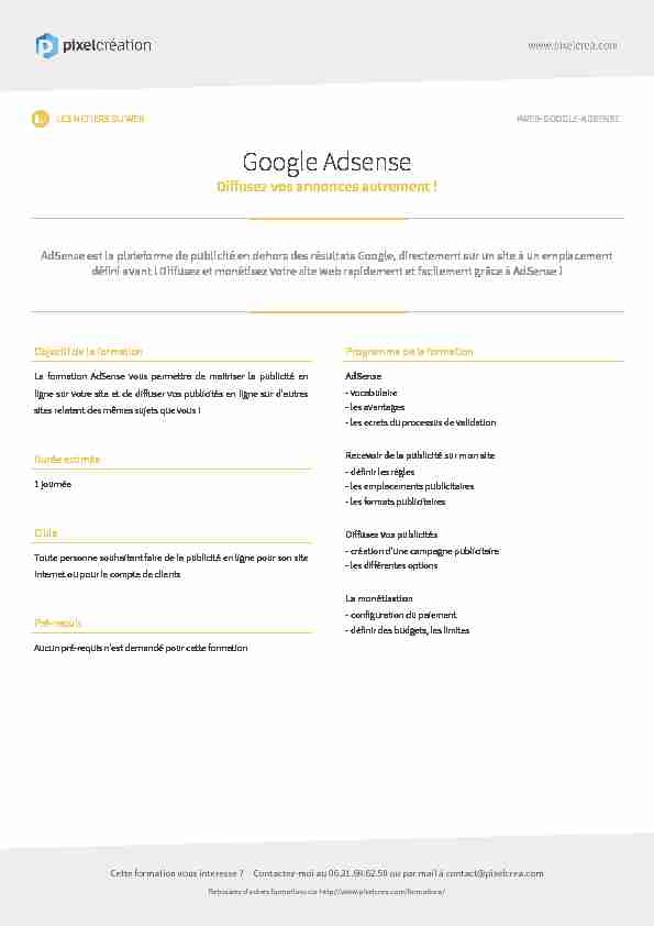 [PDF] Google Adsense