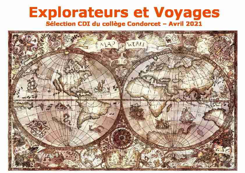 Explorateurs et Voyages