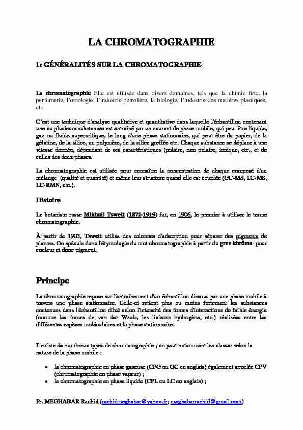 La chromatographie.pdf