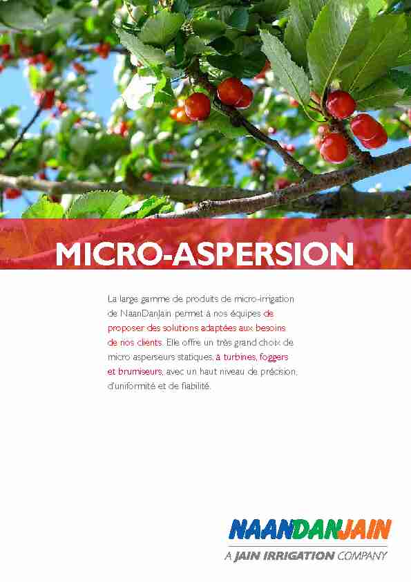 MICRO-ASPERSION