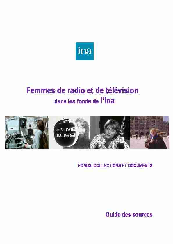 Femmes de radio et de télévision