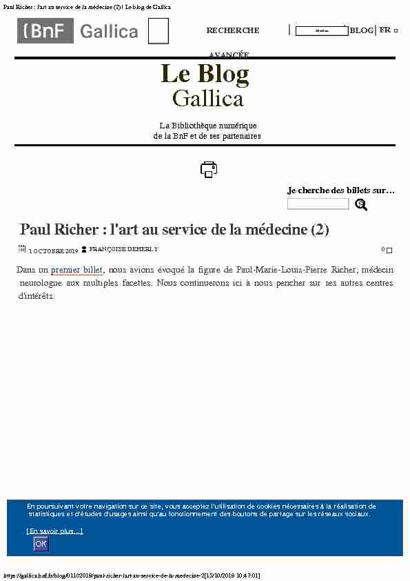 Le blog de Gallica