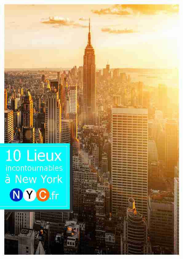 [PDF] 10 Lieux - NYC