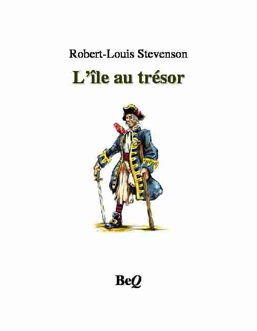 Robert-Louis Stevenson - Lîle au trésor