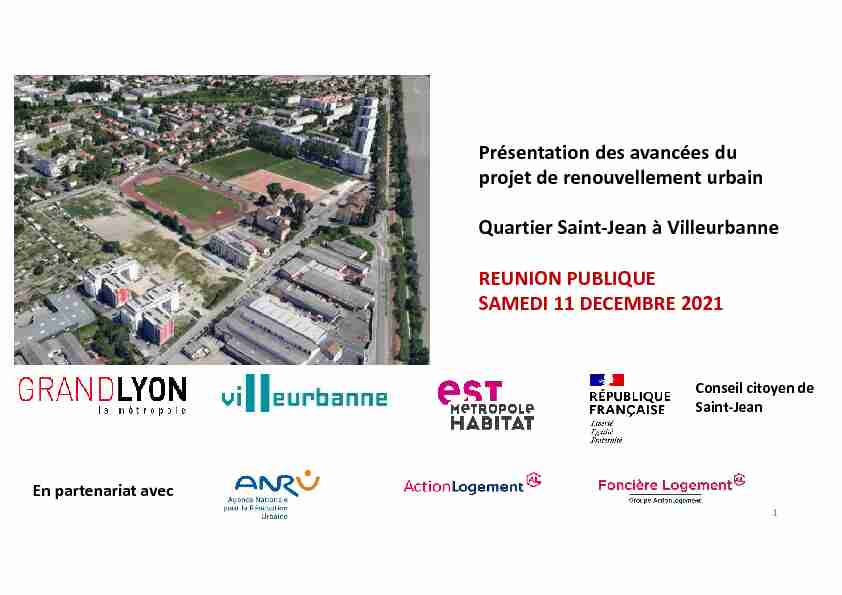 [PDF] Conseil citoyen de Saint-Jean - Grand Lyon