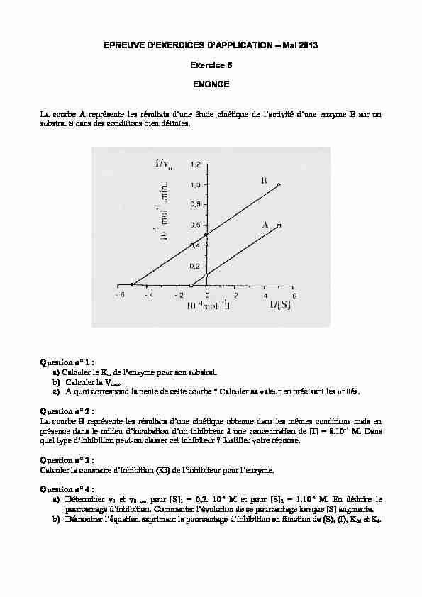[PDF] EPREUVE DEXERCICES DAPPLICATION - CNCI