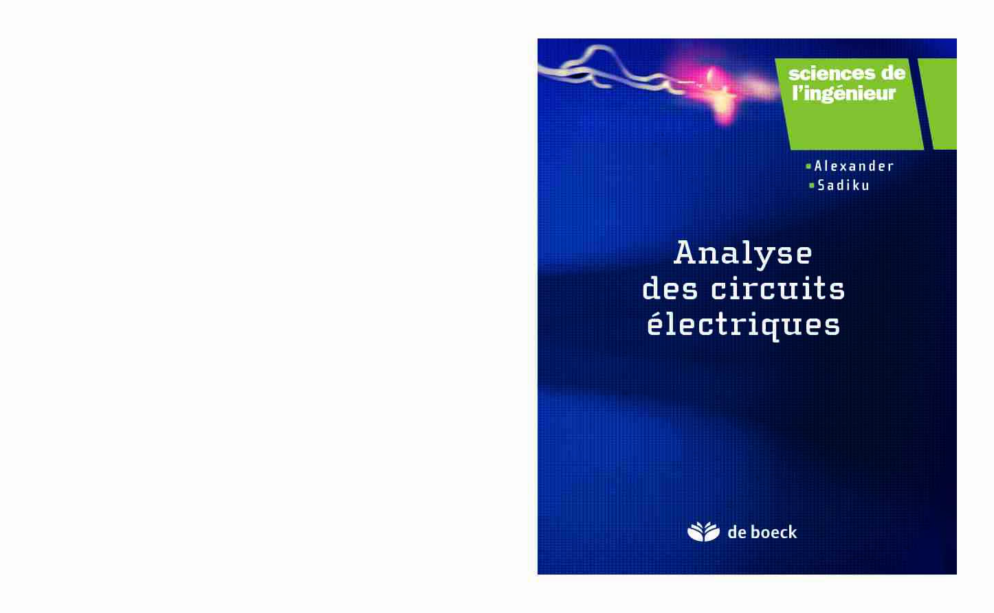 [PDF] Analyse des circuits électriques - Cours tutoriaux et travaux pratiques