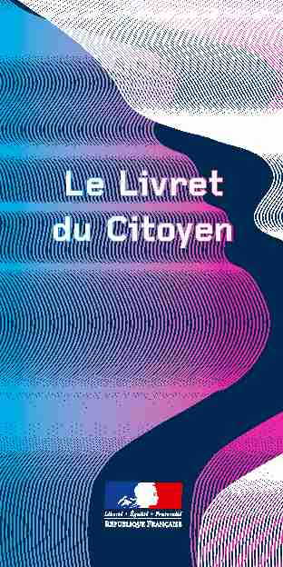 [PDF] Le Livret du Citoyen - Ville de Limoges