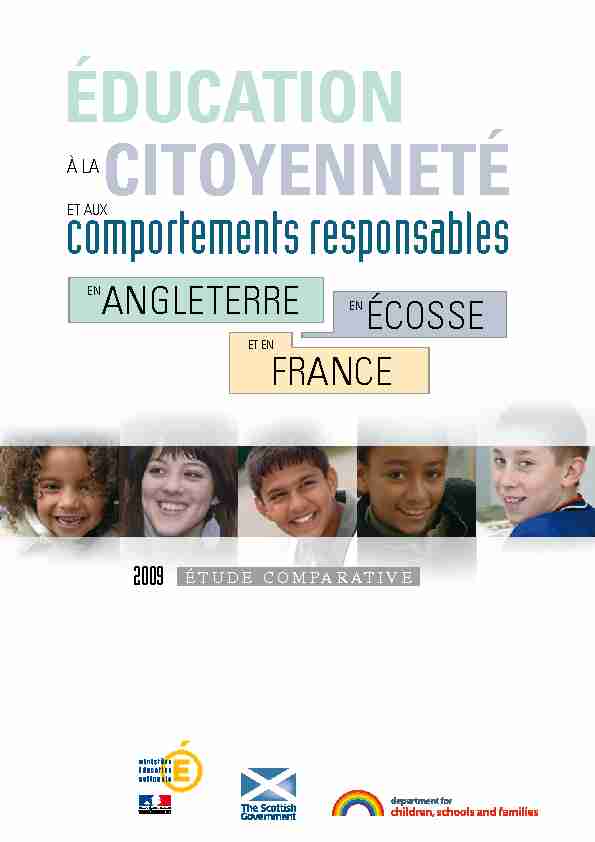 [PDF] Brochure Éducation à la citoyenneté en francais