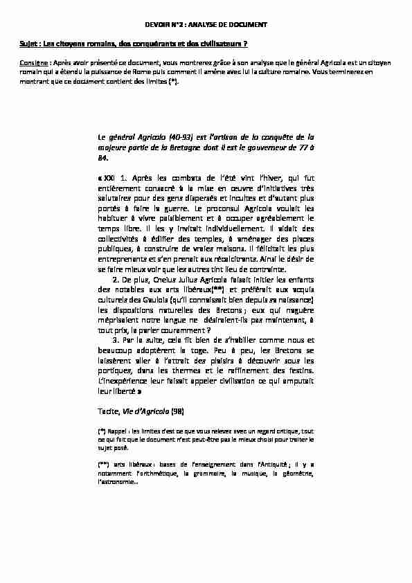 [PDF] Le général Agricola - hgmatisse