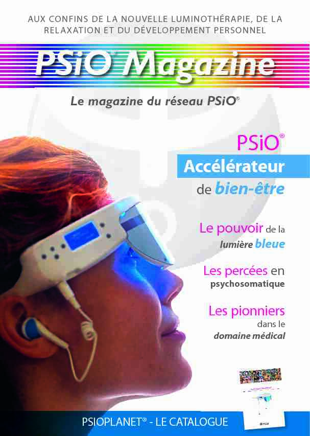 PSiO® Magazine