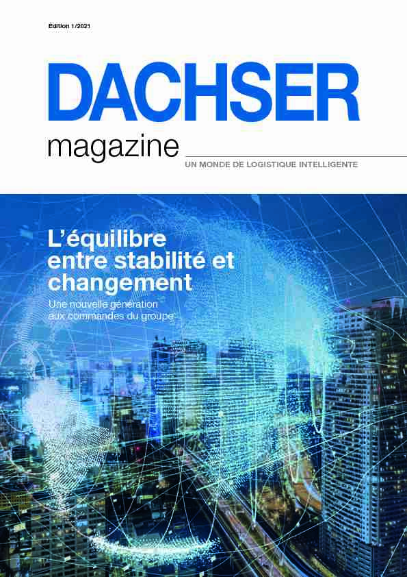 DACHSER magazine 01/21 - French
