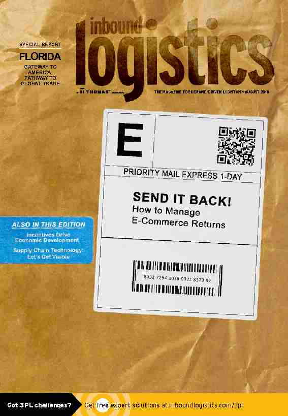 [PDF] August 2018 - Inbound Logistics