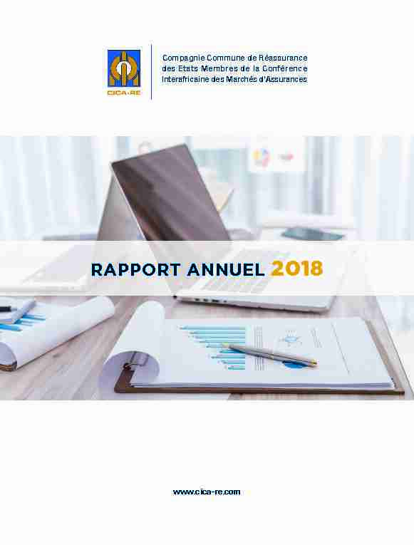 RAPPORT ANNUEL 2018