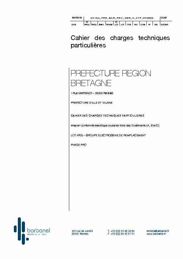 [PDF] 6-CCTP_LOT2_Groupe-electrogene-de-remplacement - format : PDF