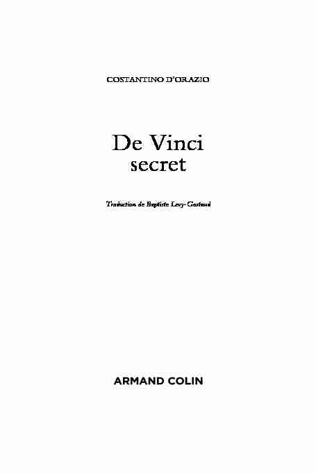 [PDF] De Vinci secret - Dunod
