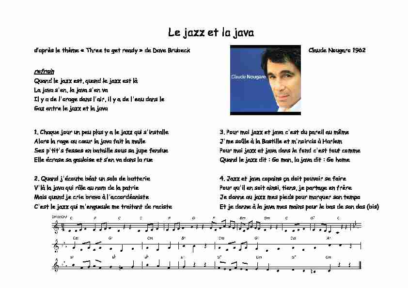 [PDF] Le jazz et la java