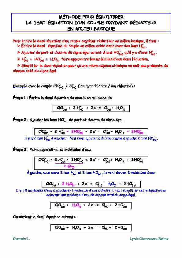 [PDF] demi-equation-OxRed-basiquepdf