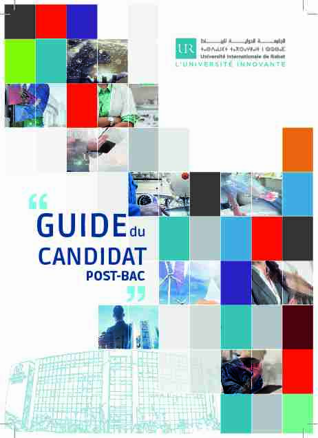 [PDF] guide - candidat - UIR