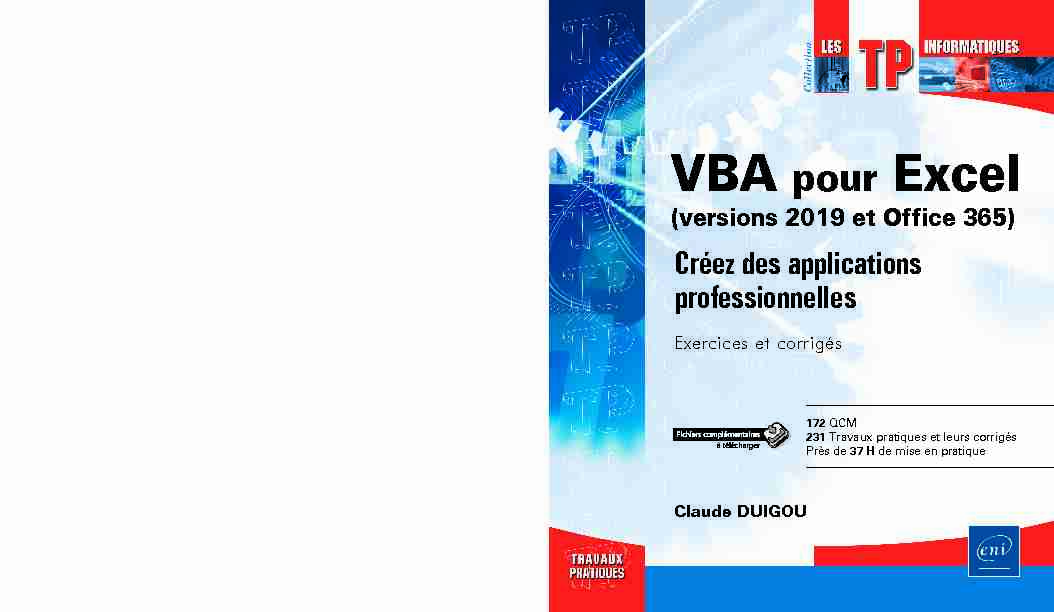 [PDF] VBA pour Excel - fnac-staticcom