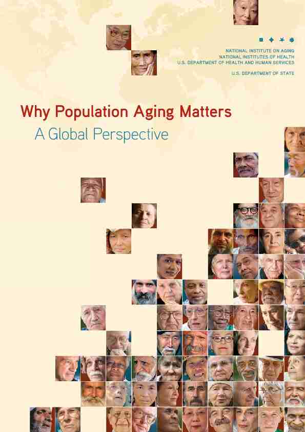 A Global Perspective Why Population Aging Matters