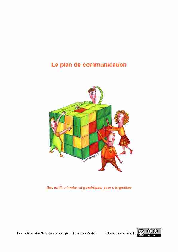 Le plan de communication