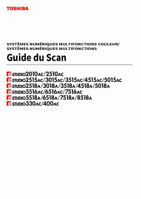 Guide du Scan