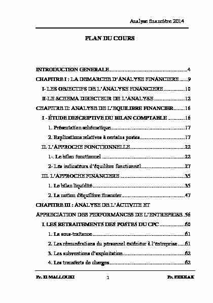 [PDF] Analyse Financière