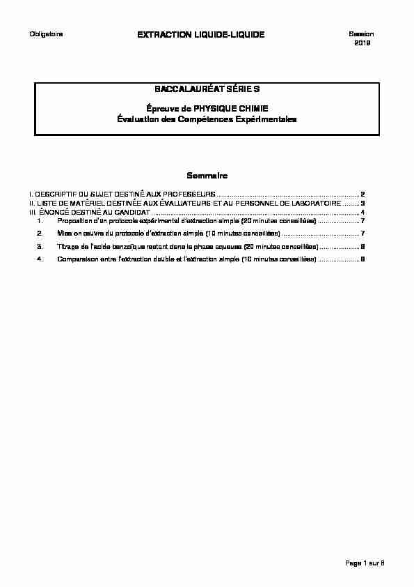 [PDF] extraction liquide-liquide - ECEBacfr