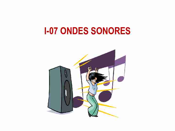 I-07 ONDES SONORES